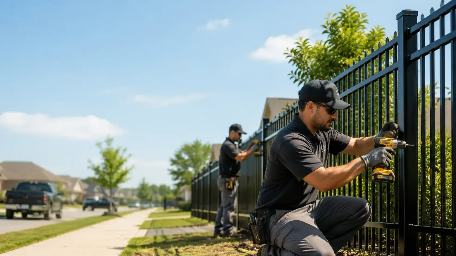 Metal Fence Installation in South Dennis, MA